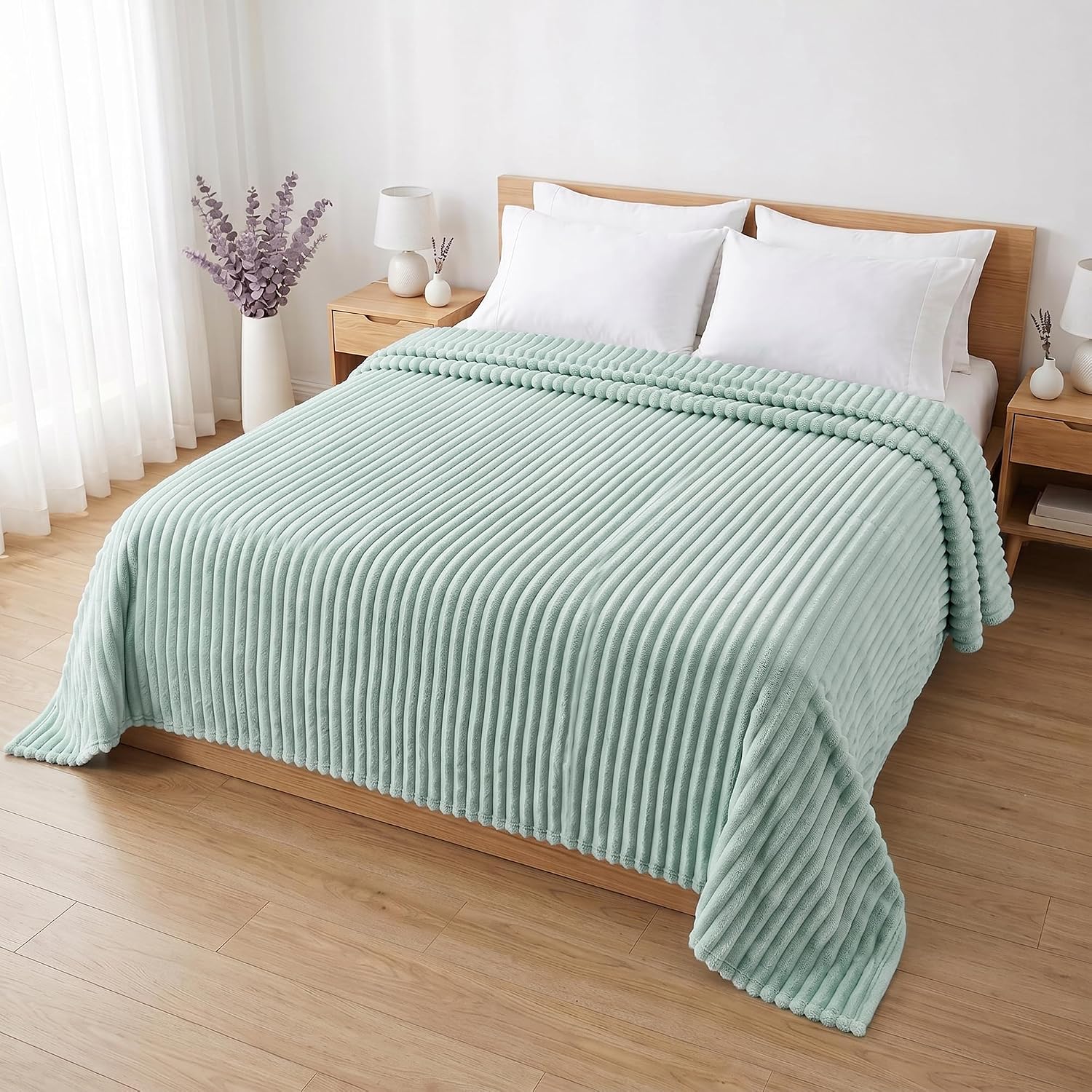 Queen Blanket Sage Green