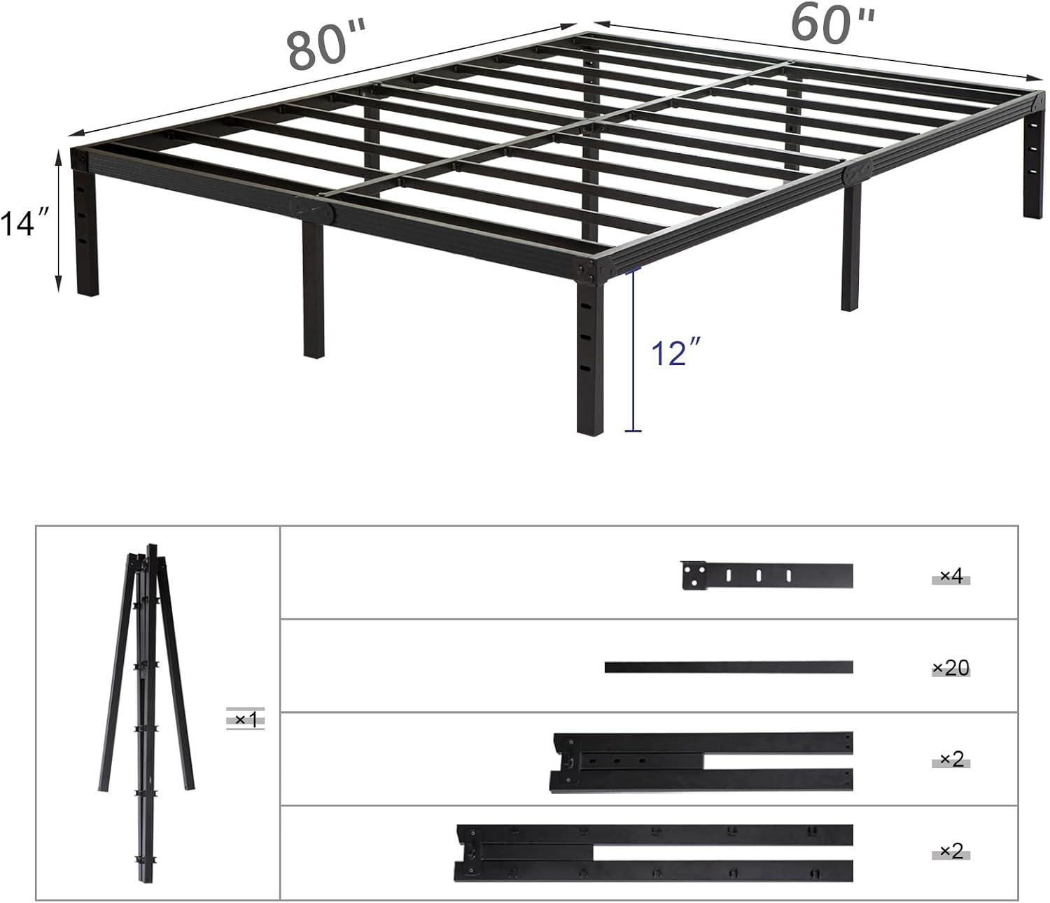 Wulanos Bed Frame