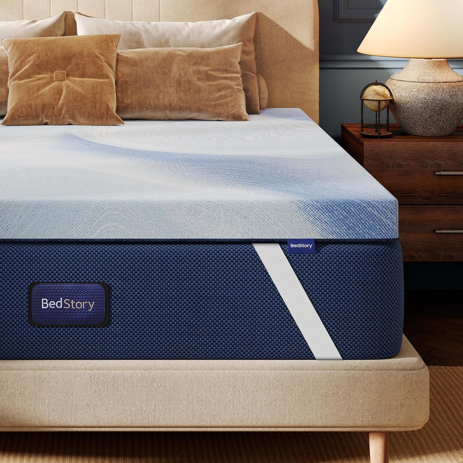 BedStory 3 Inch Firm Mattress Topper